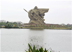 景觀(guān)銅關(guān)公雕塑