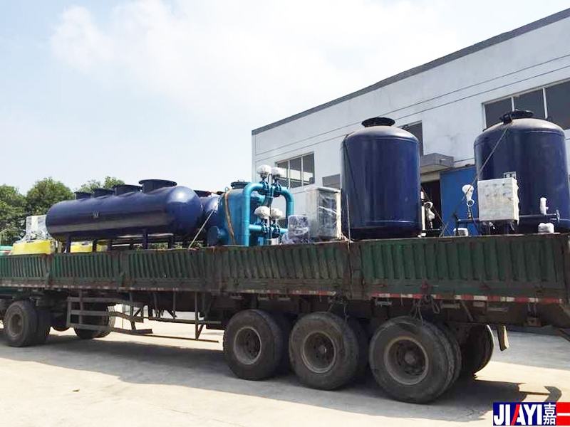 發往無錫京東廣場的定壓補水裝置